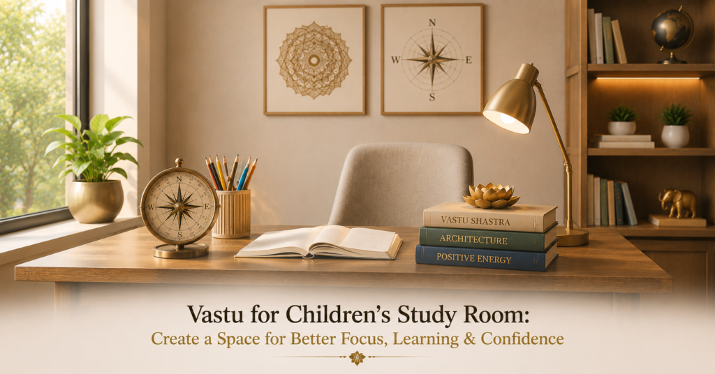 Vastu children's study room