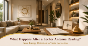 Lecher Antenna correction process
